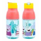 Plastová Láhev Peppa Pig 420 ml , Velikost lahve - 420 ml , Barva - Broskvová