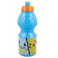 Fľaša POKÉMON , Velikost lahve - 430 ml , Barva - Modrá