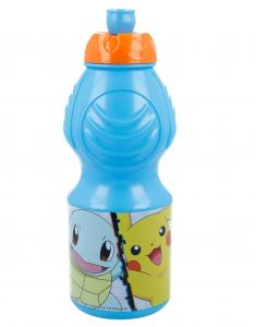 Fľaša POKÉMON , Velikost lahve - 430 ml , Barva - Modrá