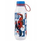 Plastová Láhev Spiderman 650 ml , Velikost lahve - 650 ml , Barva - Červeno-modrá