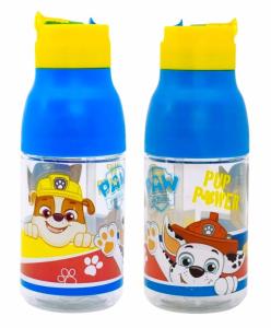 Plastová Láhev Tlapková Patrola 420 ml , Velikost lahve - 420 ml , Barva - Modro-žltá