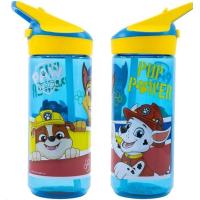 Plastová Láhev Tlapková Patrola Premium 620 ml , Velikost lahve - 620 ml , Barva - Modrá