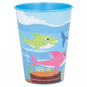PLASTOVÝ KELÍMEK BABY SHARK , Velikost lahve - 260 ml