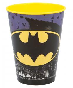 Plastový kelímok Batman , Velikost lahve - 260 ml , Barva - Černo-žlutá