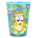 PLASTOVÝ KELÍMEK BLUEY , Velikost lahve - 260 ml , Barva - Modro-zelená