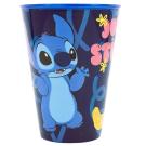 PLASTOVÝ KELÍMEK LILO A STITCH , Velikost lahve - 430 ml , Barva - Modrá