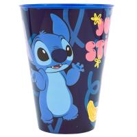 PLASTOVÝ KELÍMEK LILO A STITCH , Velikost lahve - 430 ml , Barva - Modrá