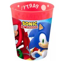 PLASTOVÝ KELÍMEK SONIC , Velikost lahve - 250 ml , Barva - Modro-červená