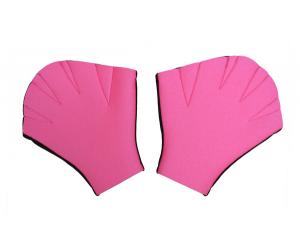 Plavecké rukavice M , Barva - Ružová