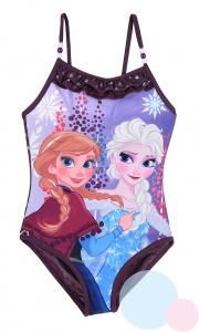 Plavky Frozen Anna a Elsa , Barva - Tmavo fialová
