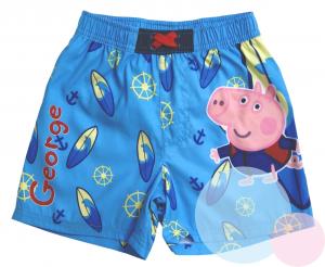 Plavky Peppa Pig George , Barva - Modrá