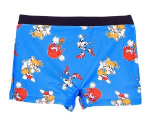 Plavky Sonic Tails a Knuckles , Velikost - 104 , Barva - Modrá