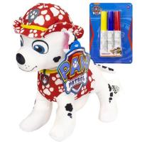 Plyšák Lapková Patrola Marshall kresliaci , Barva - Barevná
