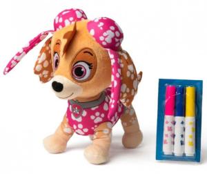 Plyšák Lapková Patrola Skye kresliaci , Barva - Barevná