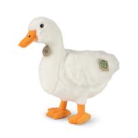 Plyšová kachna 33 cm ECO-FRIENDLY , Barva - Biela