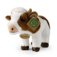 Plyšová kráva 23 cm ECO-FRIENDLY , Barva - Biela