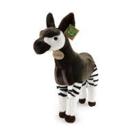 Plyšová okapi 32 cm ECO-FRIENDLY , Barva - Čierna