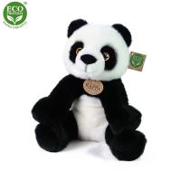 Plyšová panda 27 cm , Barva - Bielo-čierna