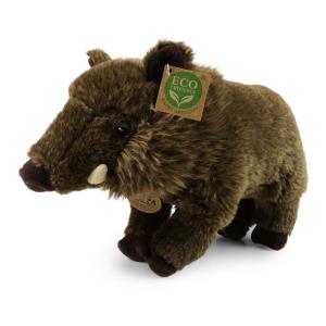 Plyšové prase divoké 28 cm ECO-FRIENDLY , Barva - Hnedá
