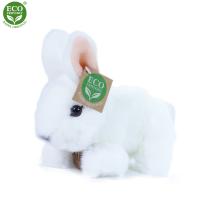 Plyšový králik biely 16 cm ECO-FRIENDLY , Barva - Biela