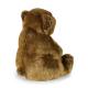 Plyšový medvěd hnědý 25 cm ECO-FRIENDLY , Barva - Hnedá-3
