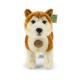 Plyšový pes Akita Inu 30 cm ECO-FRIENDLY , Barva - Hnedá-1