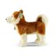 Plyšový pes Akita Inu 30 cm ECO-FRIENDLY , Barva - Hnedá-3