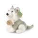 Plyšový pes husky 16 cm ECO-FRIENDLY , Barva - Čierna-1