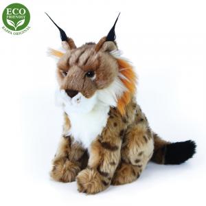 Plyšový rys 23 cm ECO-FRIENDLY , Barva - Béžová