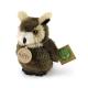 Plyšový sova/výr 13 cm  ECO-FRIENDLY , Barva - Hnedá-3