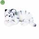 Plyšový tiger biely ležiaci 36 cm-1