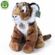 Plyšový tiger sediaci 30 cm , Barva - Hnedá-1