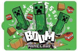 PODLOŽKA Minecraft , Barva - Zelená
