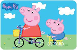 Podložka Peppa Pig , Barva - Modro-zelená