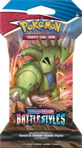 Pokémon karty TCG Battle Styles - 1 Blister Booster