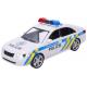 Policajné auto s efektmi 24 cm , Barva - Biela-1