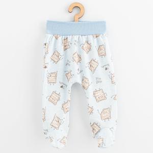 Polodupačky New Baby Biscuits modré , Barva - Světlo modrá