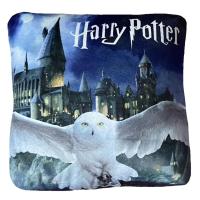 Polštář Harry Potter , Barva - Tmavo modrá , Rozměr textilu - 35x35