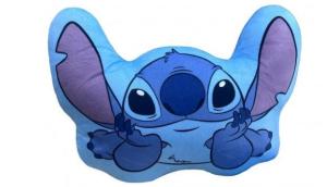 Polštář Lilo a Stitch Hlava , Barva - Modrá