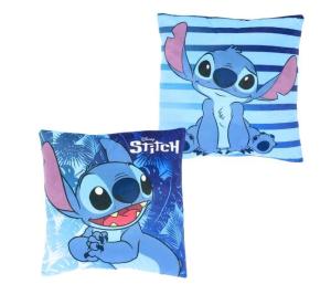 Vankúš Lilo a Stitch , Barva - Modrá , Rozměr textilu - 38x38