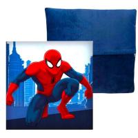 VANKÚŠIK SPIDERMAN modrá , Barva - Tmavo modrá , Rozměr textilu - 35x35