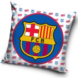 Vankúšik FC Barcelona Round Shield , Barva - Bielo-modrá
