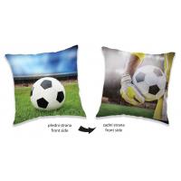 Vankúšik Futbal , Barva - Barevná , Rozměr textilu - 40x40