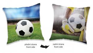 Vankúšik Futbal , Rozměr textilu - 40x40
