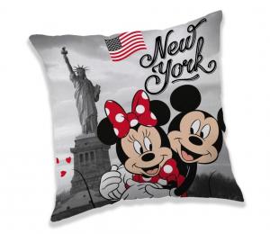 Vankúšik Mickey a Minnie New York , Rozměr textilu - 40x40