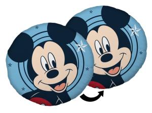 Vankúšik Mickey tvarovaný mikroplyšový , Barva - Modrá
