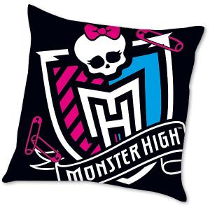 Vankúšik Monster High Logo , Rozměr textilu - 40x40