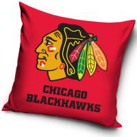 Vankúšik NHL Chicago Blackhawks , Barva - Červená , Rozměr textilu - 40x40