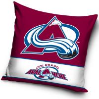 Vankúšik NHL Colorado Avalanche , Barva - Vínová , Rozměr textilu - 40x40