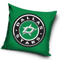 Vankúšik NHL Dallas Stars Button , Barva - Zelená , Rozměr textilu - 40x40